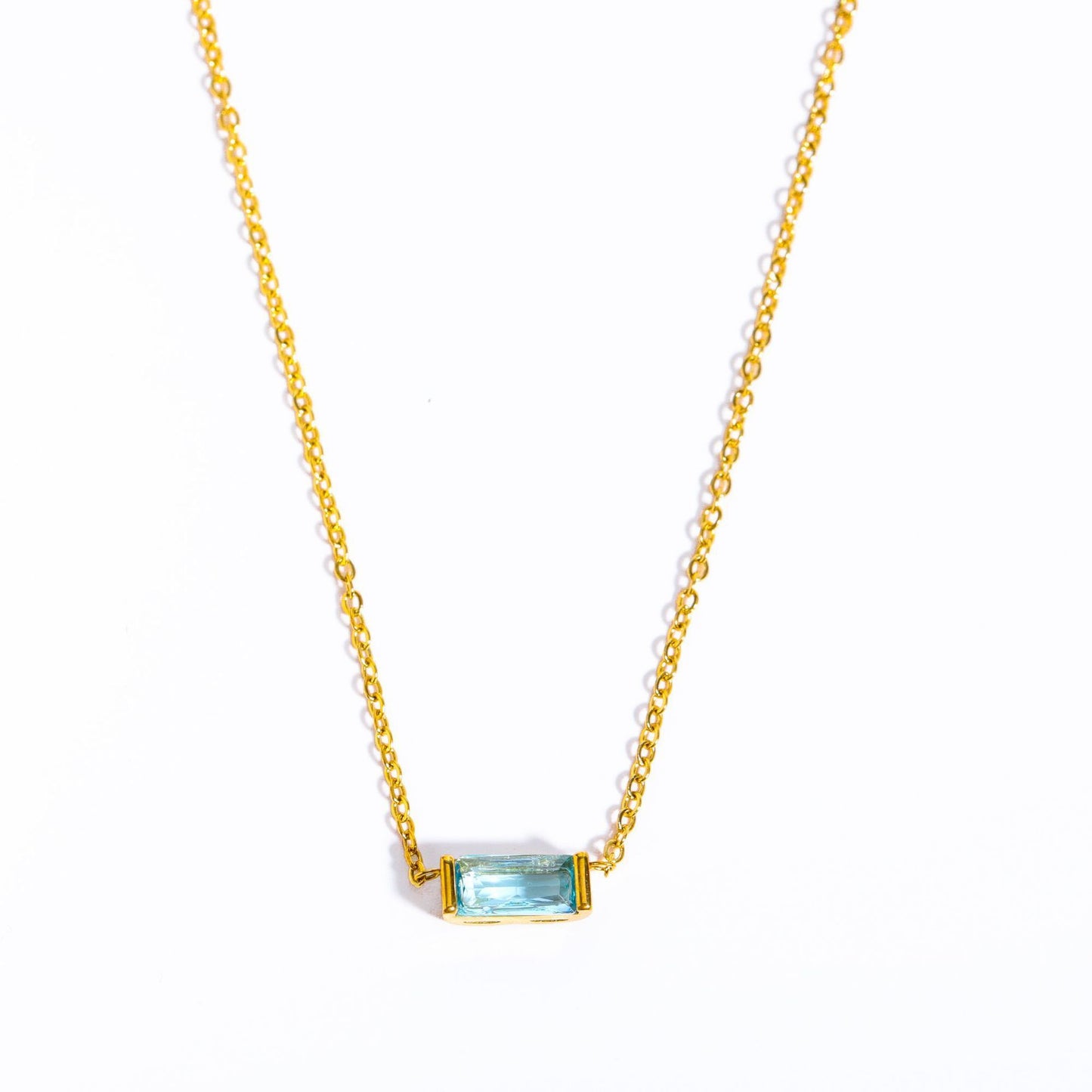 12 Birthstone Necklace 12 Birthstone Zircon