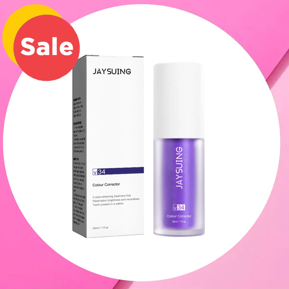 V34 Purple Whitening Toothpaste — Smile Brighter