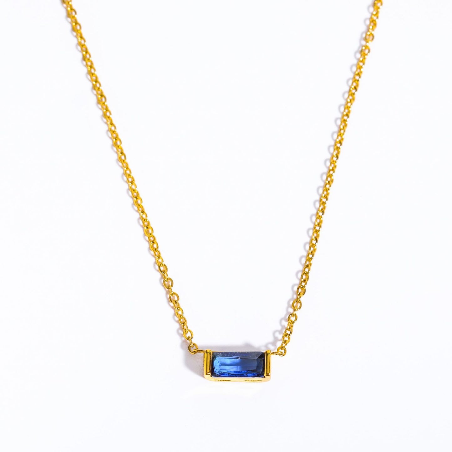 12 Birthstone Necklace 12 Birthstone Zircon