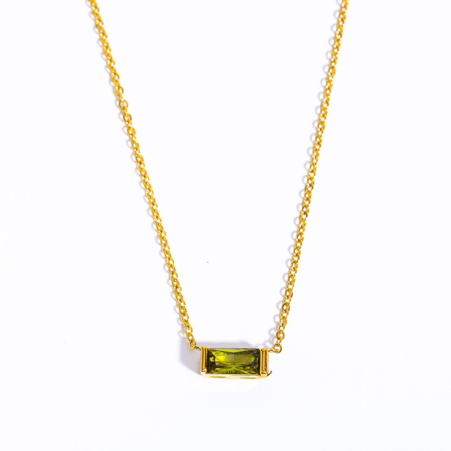 12 Birthstone Necklace 12 Birthstone Zircon